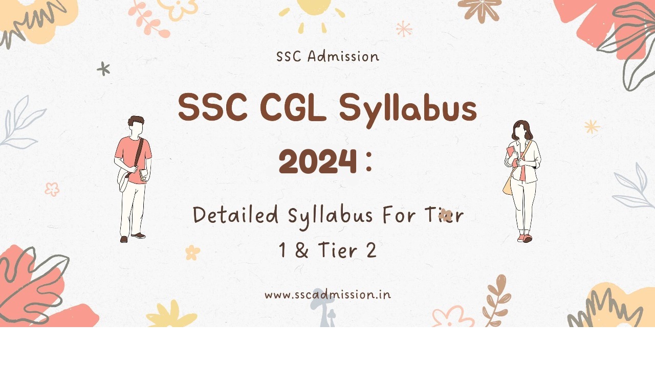 SSC CGL Syllabus 2024 PDF Download In Hindi